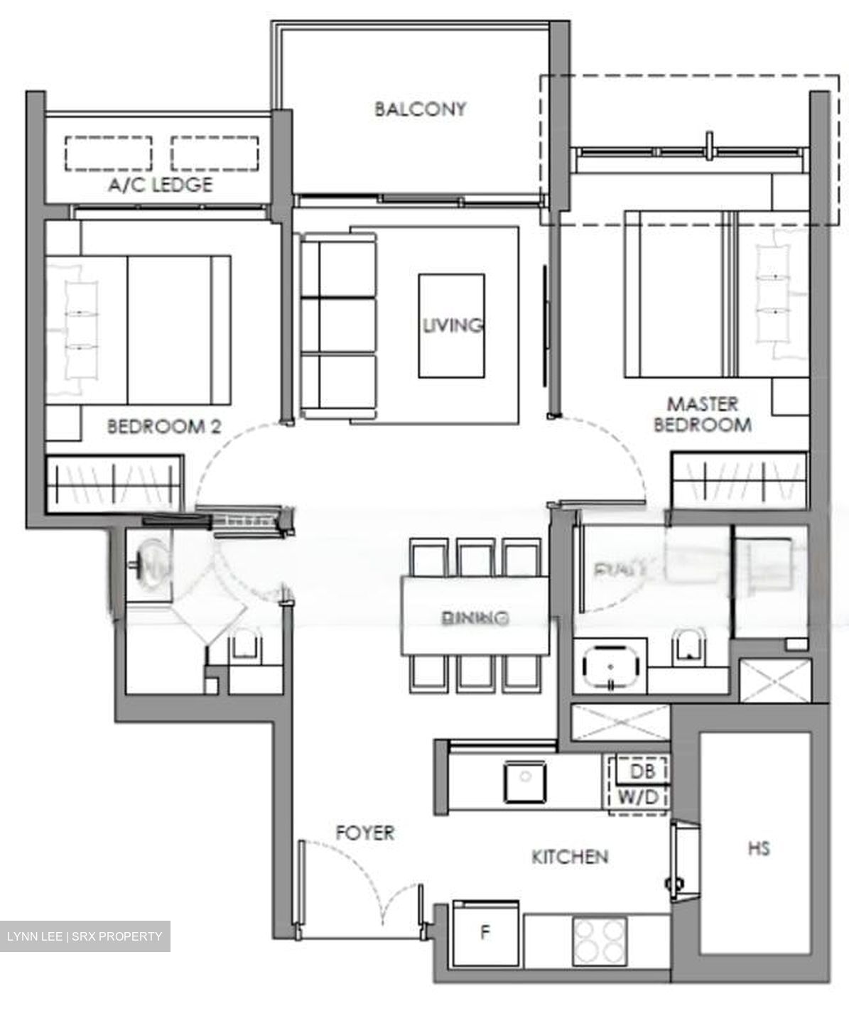 The Hillshore (D5), Condominium #458450951